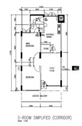 Blk 110 Chong Pang Garden (Yishun), HDB 3 Rooms #500335261
